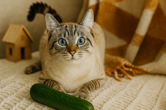 Katze und Gurke TCM